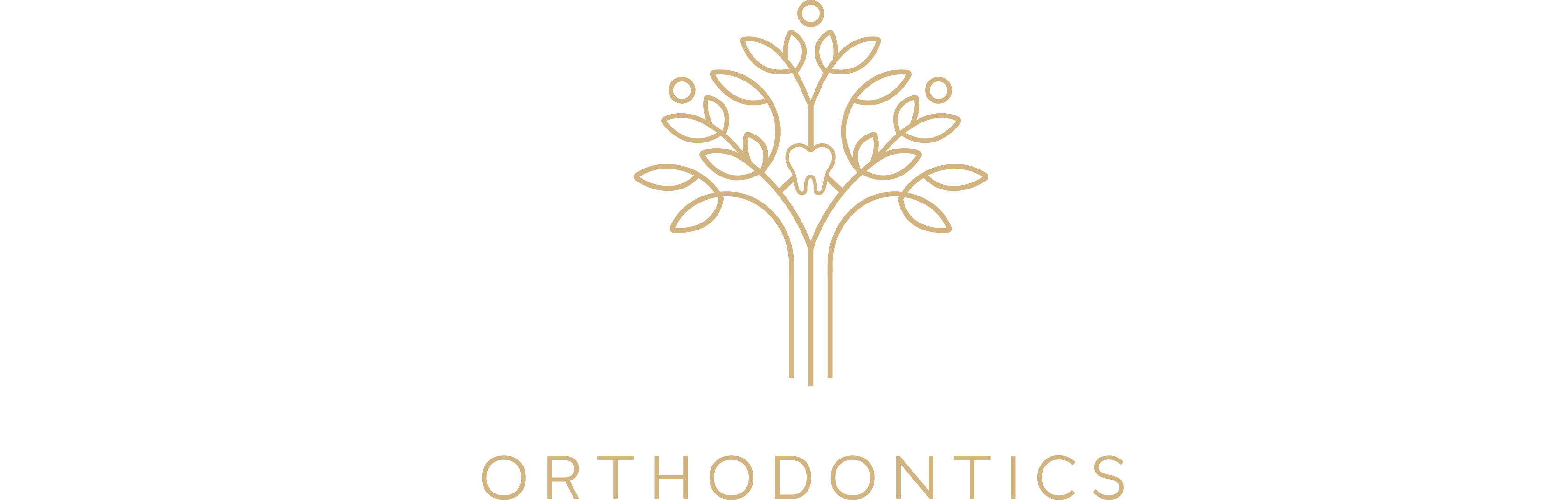 Martin Family Orthodontics logo featuring a tree with a tooth in the center.