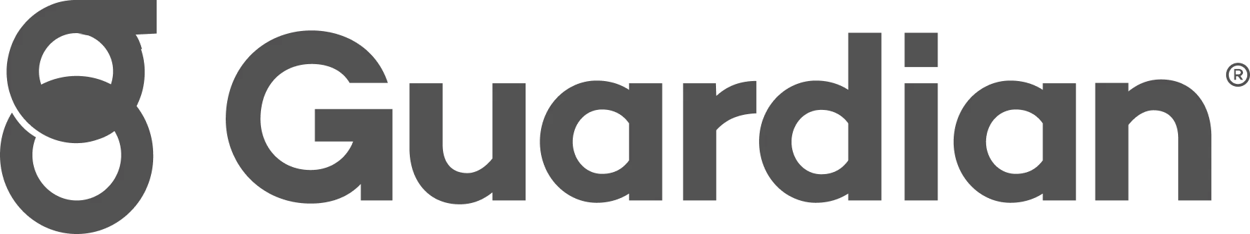 Guardian logo featuring a stylized shield and key design with the word Guardian.
